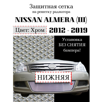 Решетки (радиатора, в бампер) Nissan Almera Classic | магазин тюнинга