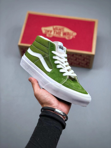 Green platform vans sale