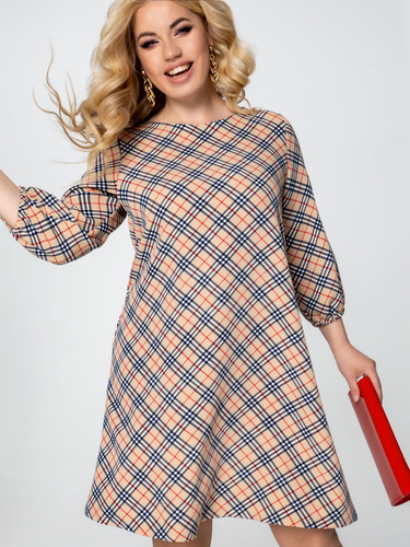 Платье Трапеция для Полных Женщин – купить в интернет-магазине OZON по выгодной цене