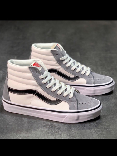 Grey vans sk8 outlet hi