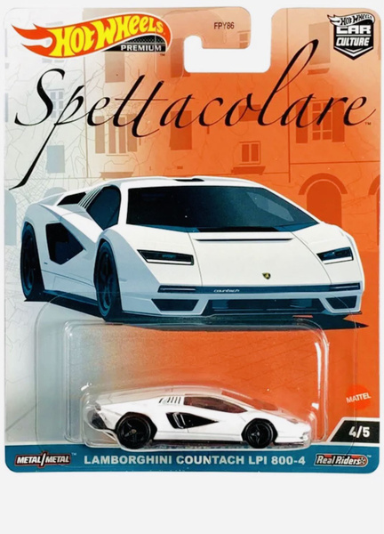 Машинка Hot Wheels Premium Car Culture Spettacolare Lamborghini