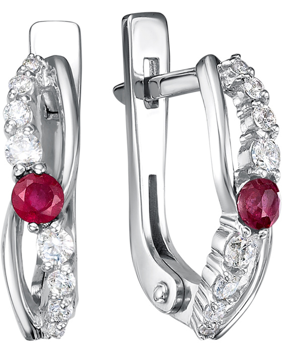 Серьги серебро 925 Озон