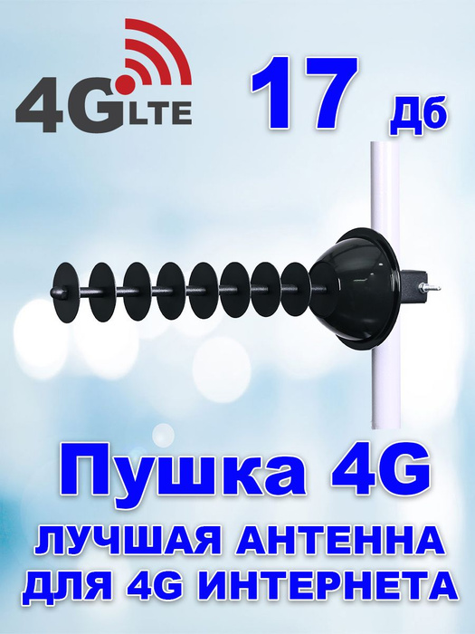 Антенна 4G Пушка для усиления мобильного интернет модема и мобильного ...