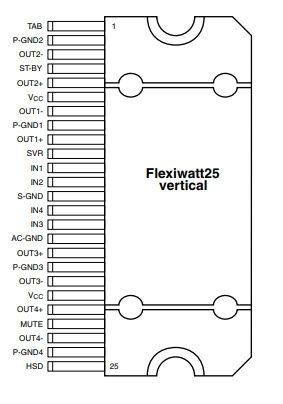 Запчасть для мобильного устройства AiTech Микросхема TDA7560 - купить ...