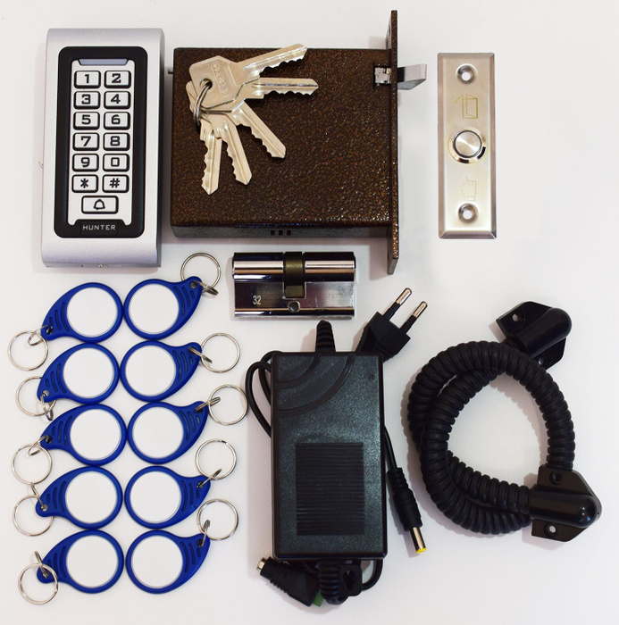 Комплект №11 контроля доступа (СКУД) с электромеханическим замком ...