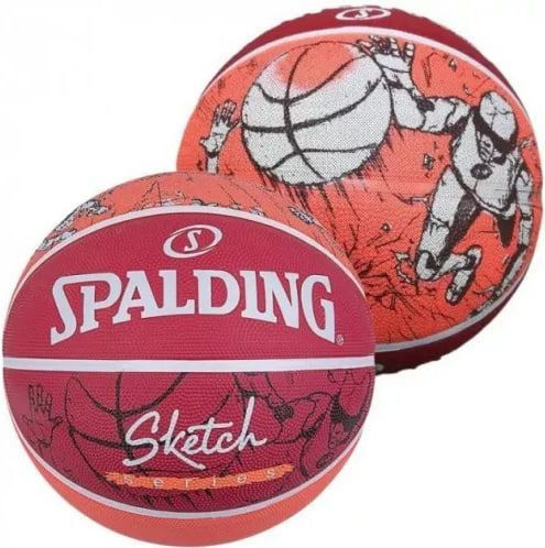 Мяч Spalding NBA 76 ers красно синий