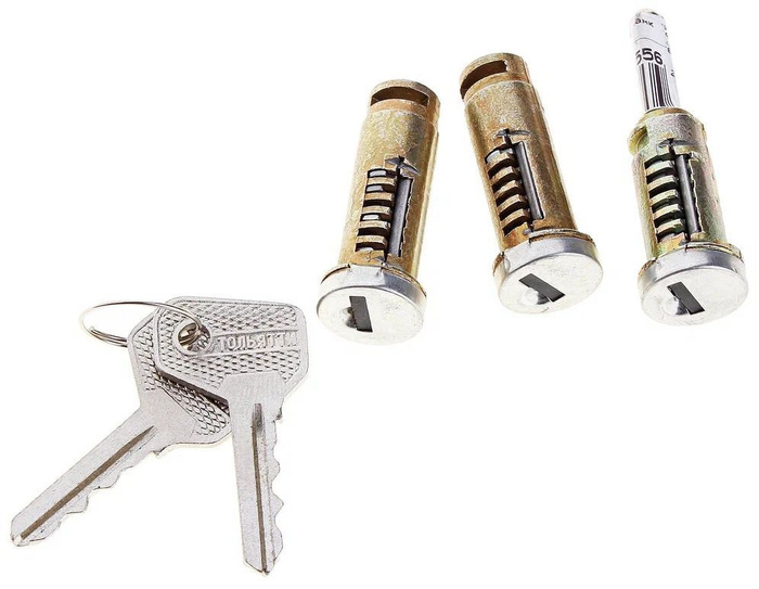 21066100040 Личинка ВАЗ-2106 замка комплект ДААЗ - 2106-6100040* 2106-6100045-10