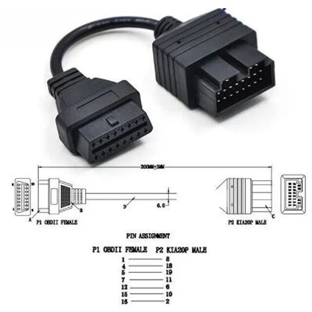 obd1 распиновка