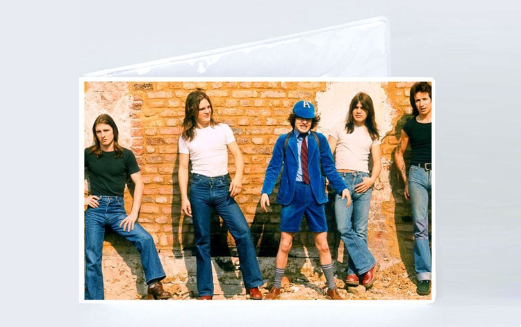 Обложка на зачетную книжку AC/DC, Эй-си/ди-си №10 - купить с доставкой ...