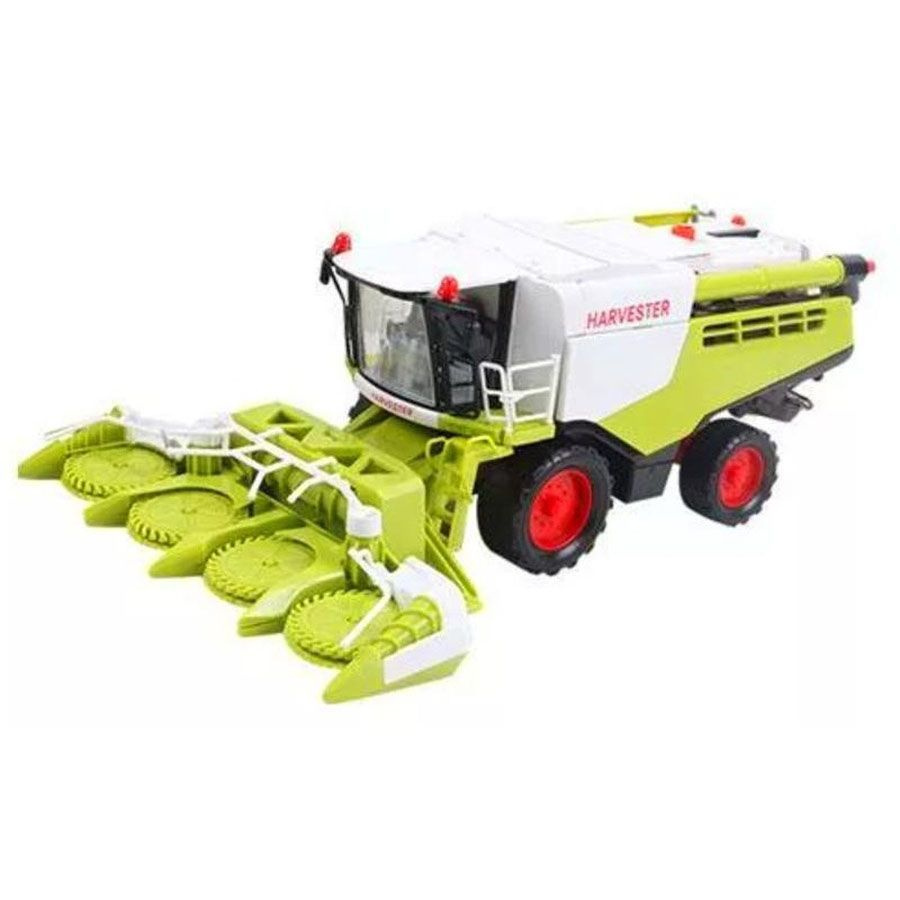 Игрушка Комбайн инерционный большой, косилка вращается, 8889-1 ...