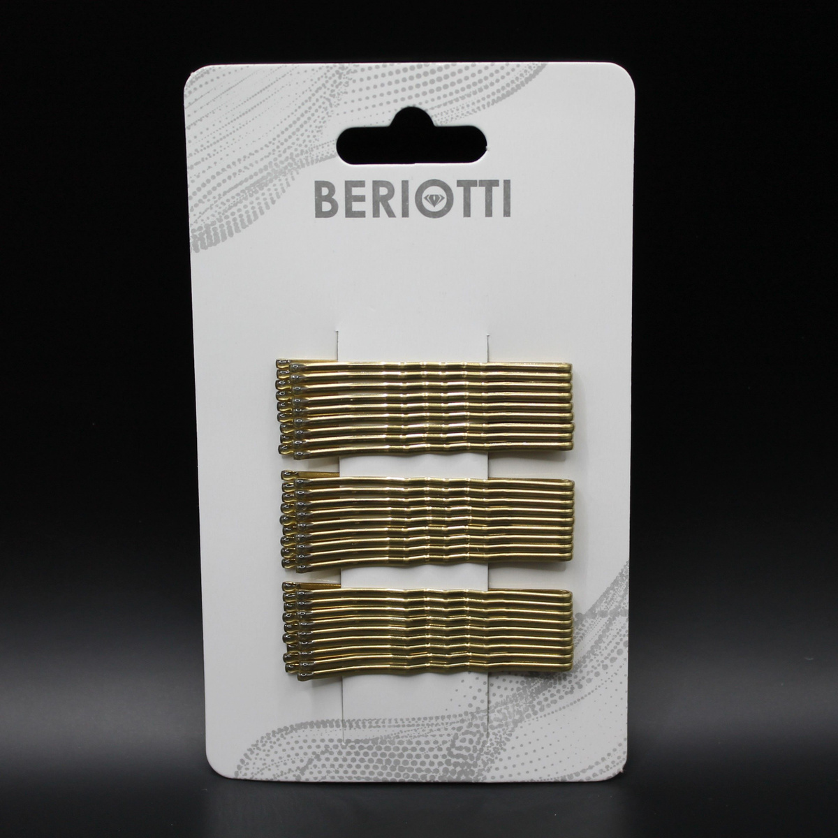 Невидимки для волос Beriotti - золотой