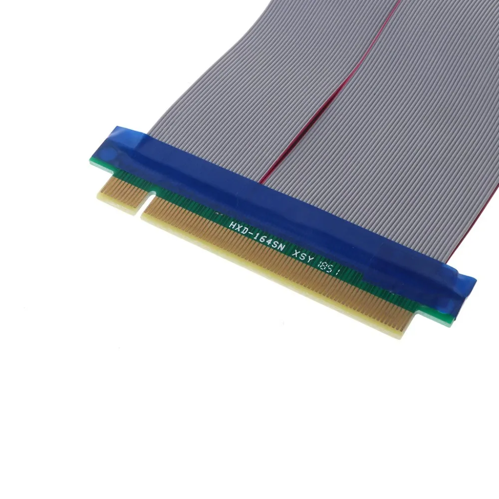 Райзер 19 см Gen 3, прямой PCI-Express x16 гибкий шлейф, удлинитель для видеокарты, звуковой карты, платы расширения, вариант, фото 4