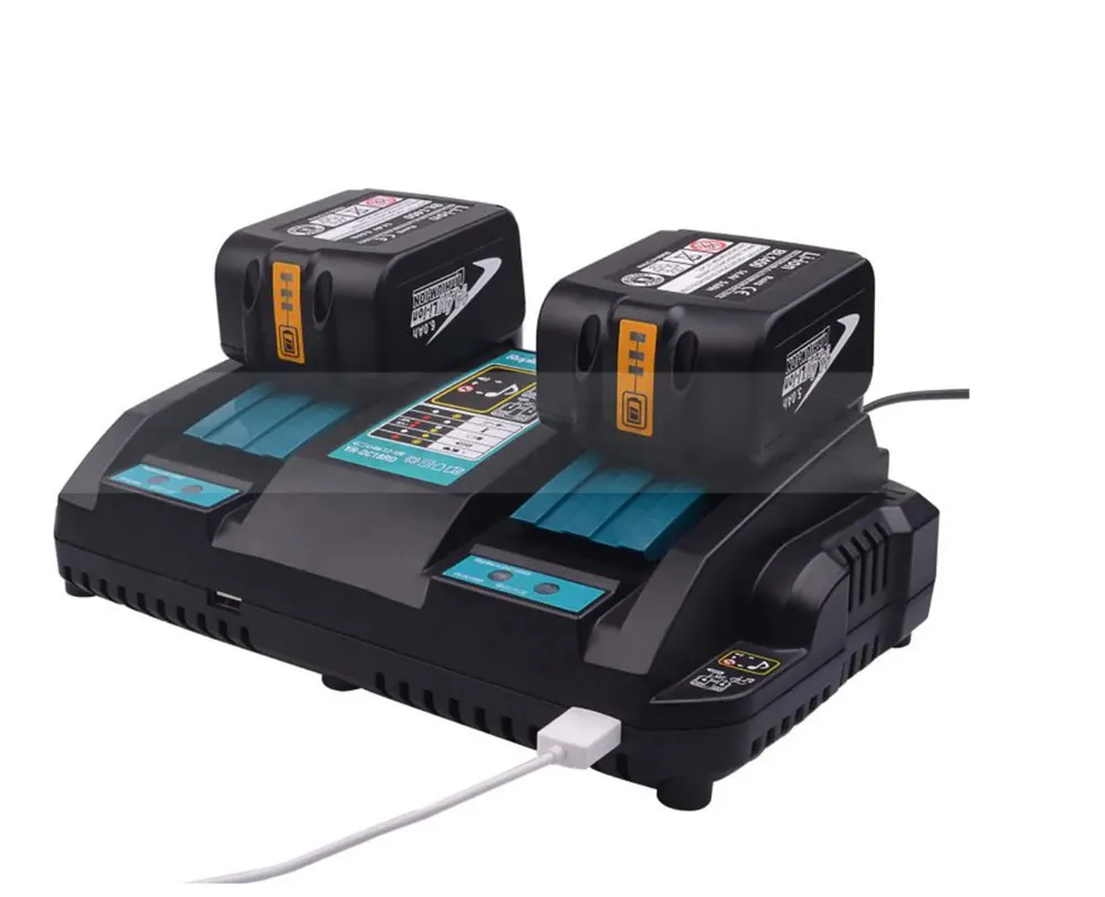 Зарядное устройство блок питания MyPads от сети Makita DC18RD с поддержкой 7.2V/ 18V, вариант