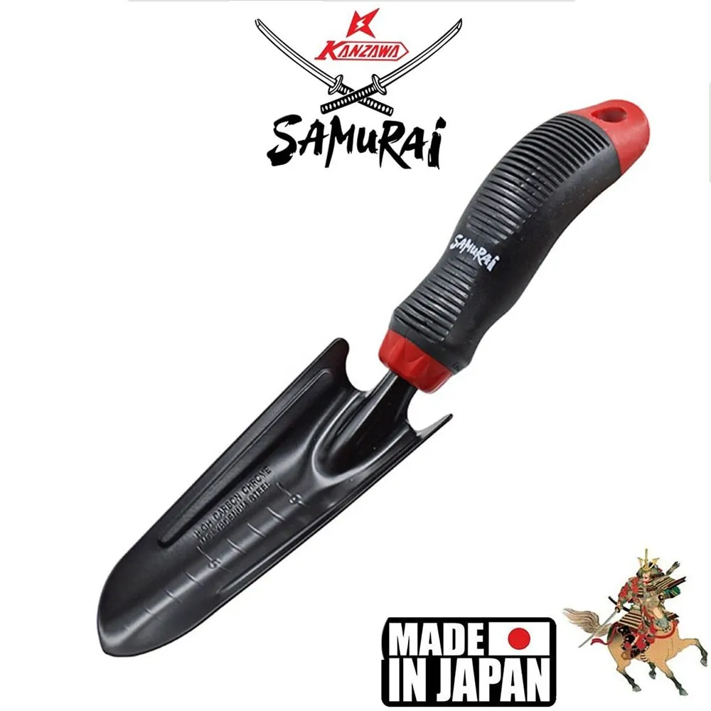 Совок садовый посадочный узкий 57 мм Япония SAMURAI, вариант, фото 2