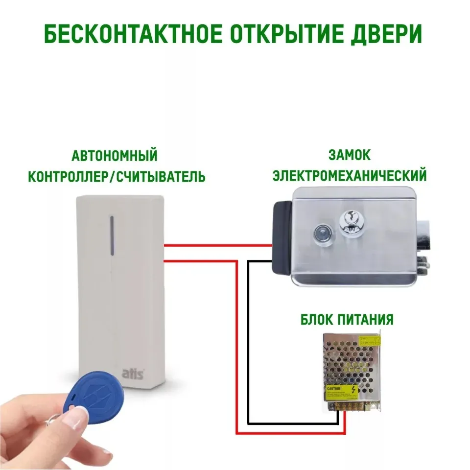 Ключ-брелок RFID, синие, формат EM-Marine, 10 шт.(Не перезаписываемый)., 10 шт, фото 3