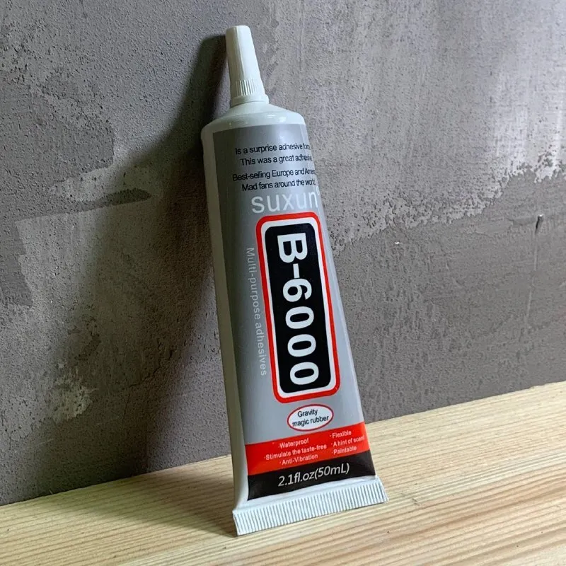 Клей для страз B 6000 50ml / для одежды/ для ногтей, 50 мл, фото 2