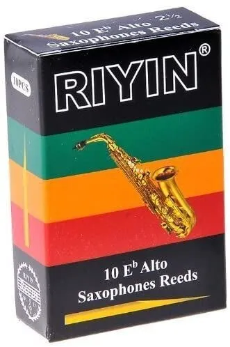 RIYIN 2 1/2 ALTO - Трость для саксофона альт Eb, 10 шт в комплекте, 10 шт