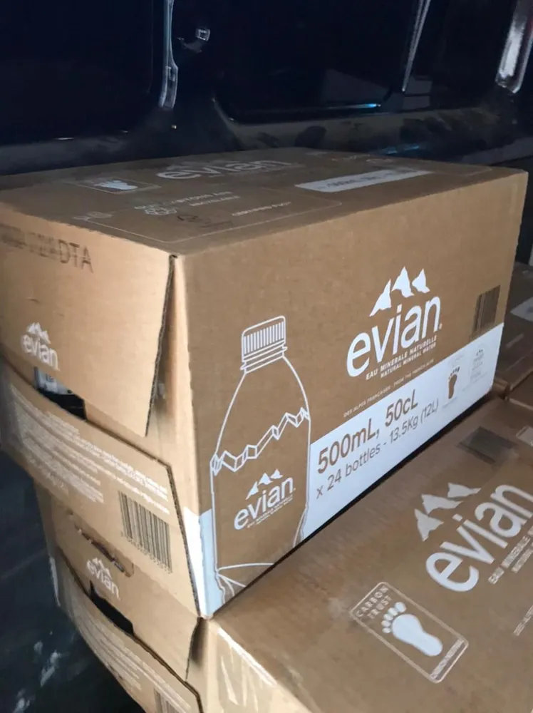 Evian (Эвиан) 0.5л ПЭТ природная минеральная вода, негазированная, 24шт., 500 мл, 24 шт, фото 6