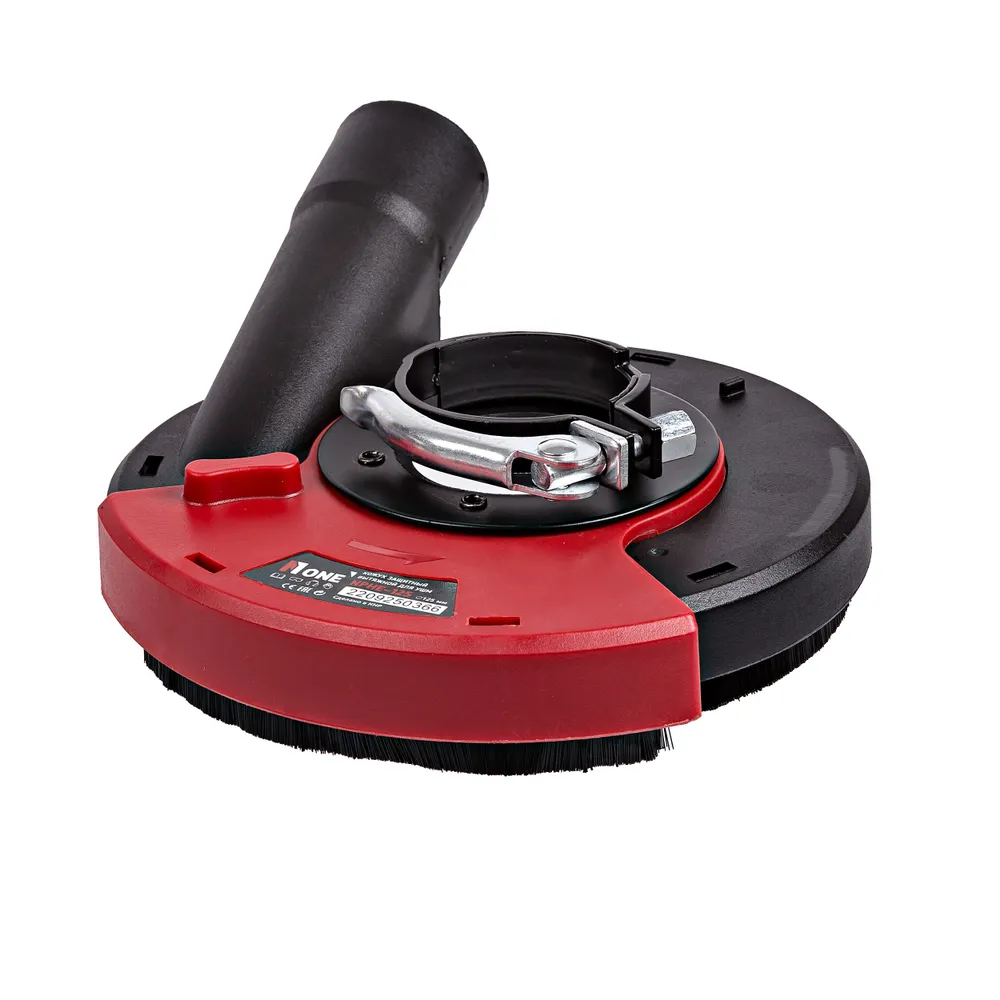 Кожух защитный вытяжной Number One NPHE-125 для УШМ / насадка на болгарку / насадка для отвода пыли, 125 мм, вариант, фото 6