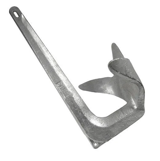 Якорь Брюса, 15 кг, оцинкованная сталь, 15 кг