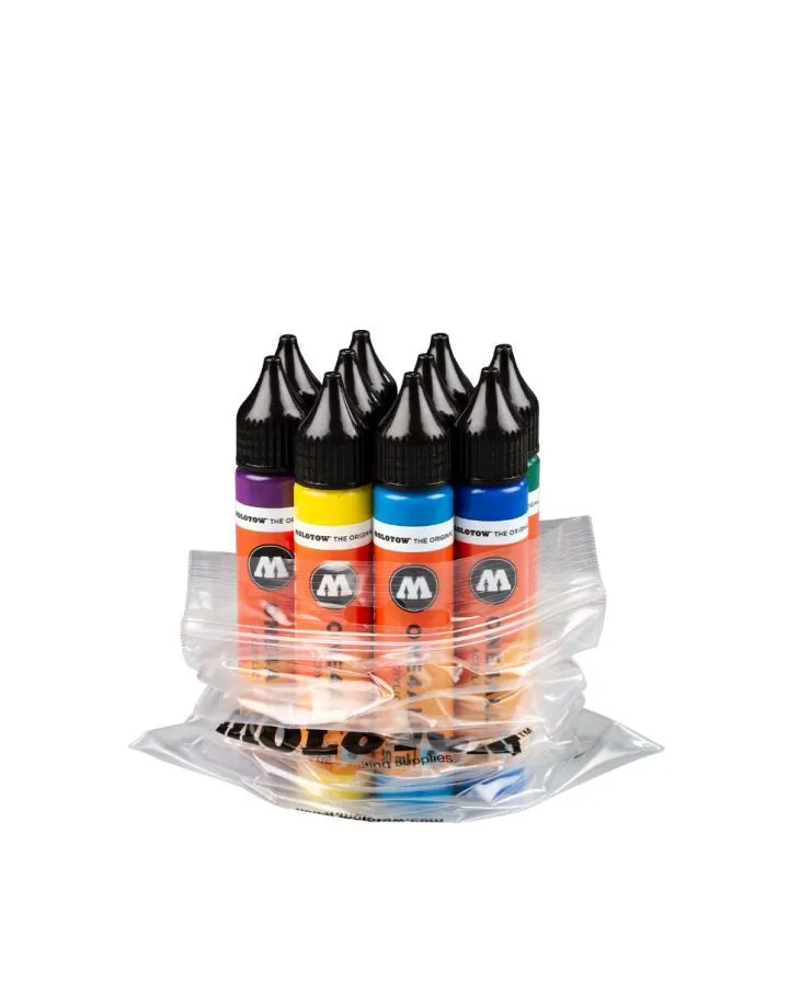 Акриловая заправка - краска Molotow One4all 693246 Лаванда #246 30 мл, 30 мл, фото 4