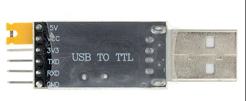Плата преобразователя интерфейса USB-UART CH340G, вариант, фото 3