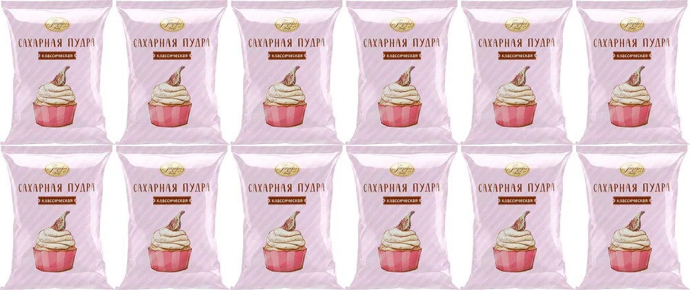 Парфэ Сахарная пудра 3000г. 12шт., 3 кг, 12 шт