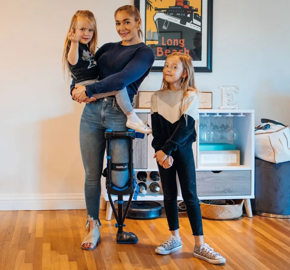 Костыль iwalk 3.0 Свободные руки под колено для взрослых регулируемый, вариант, фото 5