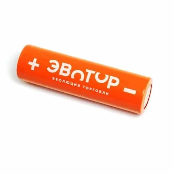 Аккумуляторная батарея EVOTOR ICR 18650 2600mAh 3.7V 9.62Wh, 2600 мАч, фото 2