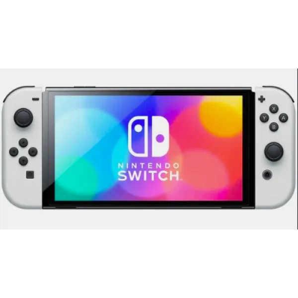 Игровая приставка Nintendo Switch OLED 64 ГБ, без игр, белый, 64 ГБ