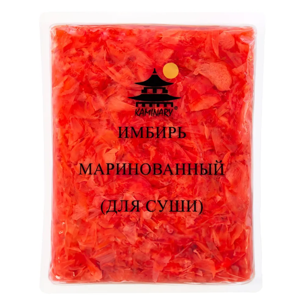 Имбирь маринованный розовый Kaminary, 1,25 кг, 1,25 кг