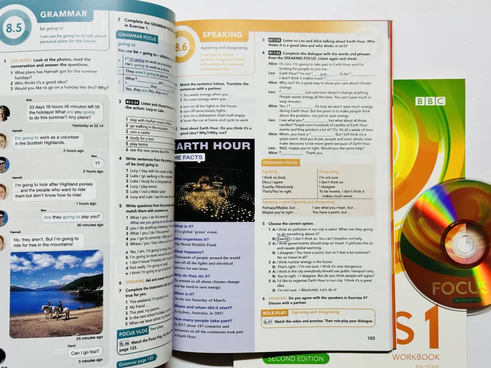 Focus 1 Полный Комплект, Student's Book + Workbook + CD (second edition), вариант, фото 3
