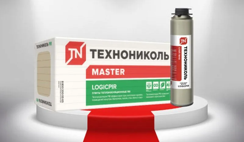 Клей пена для приклейки плит ПИР (PIR) Logicpir ТЕХНОНИКОЛЬ, 750 мл, 3 штуки, 750 мл, фото 6
