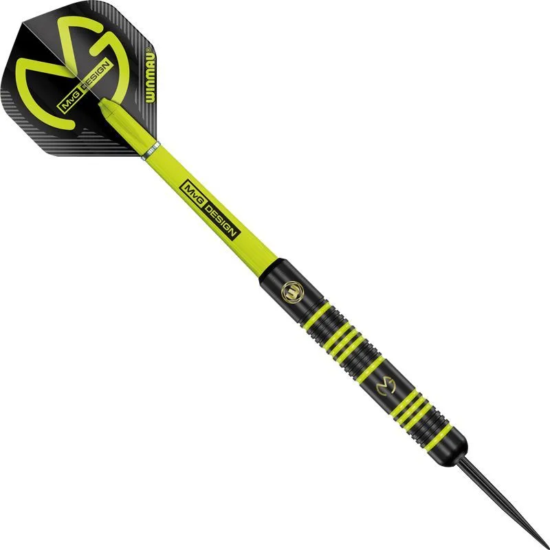 Дротики 24гр Winmau MvG Ambition steeltip (Michael van Gerwen). Для игры в Дартс., 24 г, фото 4