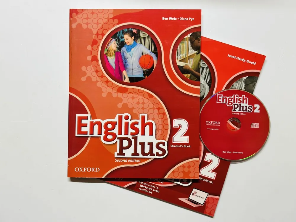English Plus 2 Second Edition(Второе Издание): Student's Book + Workbook + CD, вариант