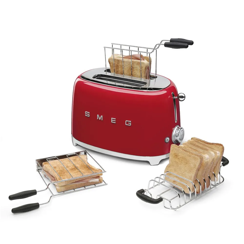 Держатель для сэндвичей SMEG TSSR01 (2 штуки) тостеров SMEG TSF01 на 2 ломтика и TSF03 на 4 ломтика всех цветов, вариант, фото 3