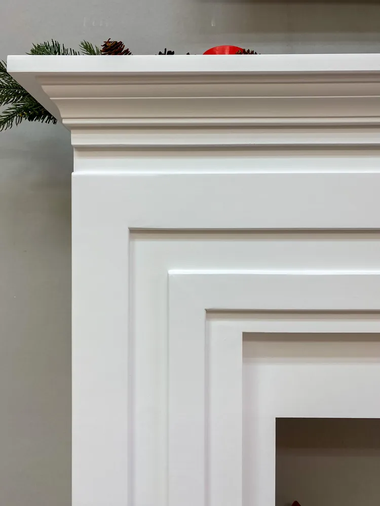Kamin_decor_msk Декоративный камин Сидней 95х110х25, белый, 95x110x25, фото 6