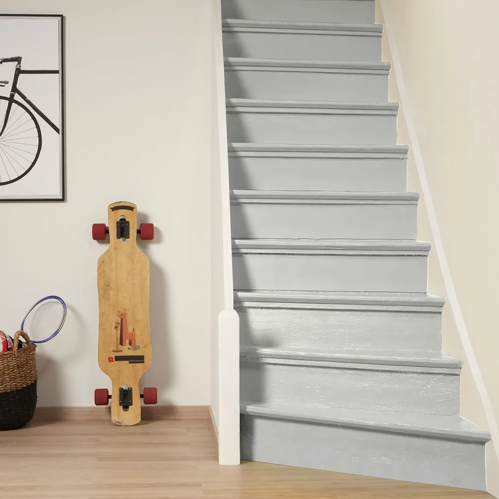 Краска колерованная для пола и лестниц на водной основе Luxium by Dulux Полы и лестницы полуглянцевая база BW 9 л (Готовый цвет: 11GY 85/016 - Товар под заказ), 9 л, фото 2
