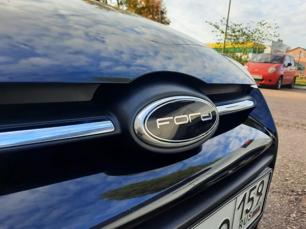 Комплект эмблем Ford Focus 3 c 2010-2015 до рестайлинг Чёрная-Тюнинг, черный, фото 4