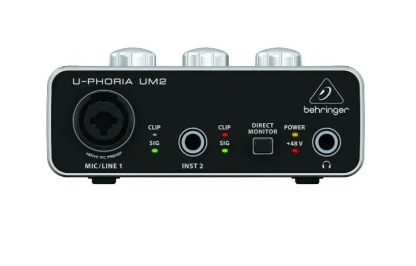 BEHRINGER UM2 внешний интерфейс USB, звуковая карта, вариант, фото 3