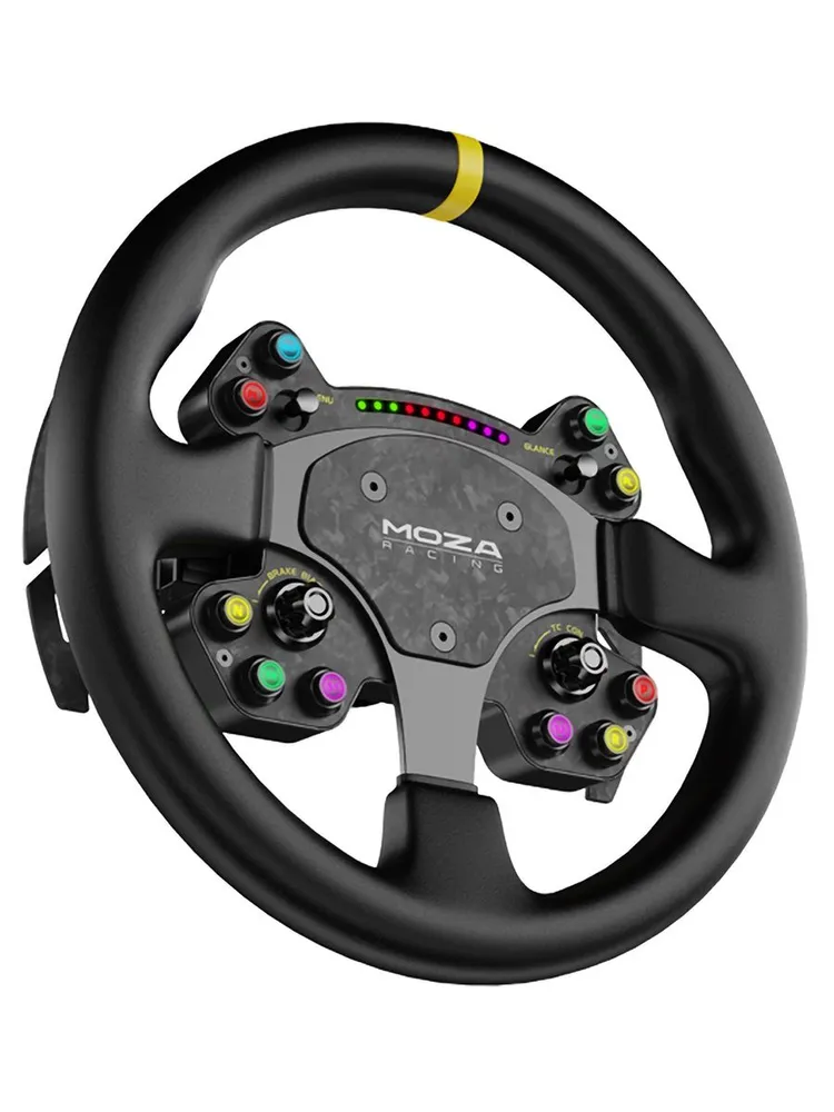 Съемное рулевое колесо MOZA RS V2 Steering Wheel Leather RS25, вариант, фото 3