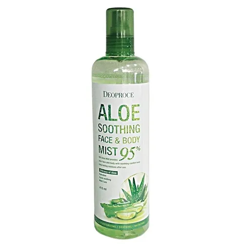 Deoproce Aloe Soothing Face Body Mist 95% мист для лица и тела с экстрактом алоэ 95% (410мл.)