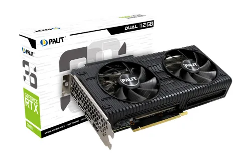 Palit Видеокарта GeForce RTX 3060 12 ГБ (Видеокарта для Компьютера rtx gtx 3060 2060 1660 3070 6700 6600 4070 4060 rx 580 570 2060 super 2070 2080 6800 6700 XT), LHR
