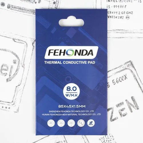 Термопрокладка Fehonda 85 x 45 x 1.5мм 8W