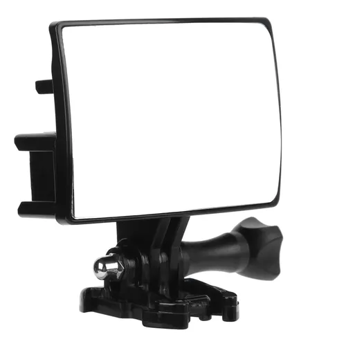 SheIngKa Зеркало для селфи с холодным башмаком: Поворотное зеркало для съемки влогов, аксессуар для