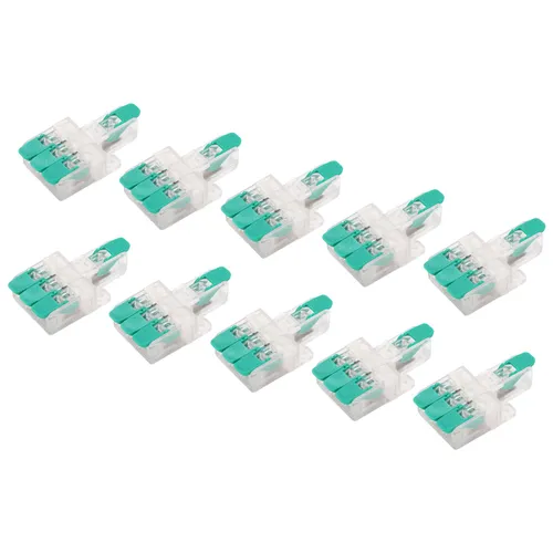 10 шт. разветвительный соединитель проводов Y613G 1 вход 3 выхода, огнестойкий, для 10-20 AWG, 41А 4