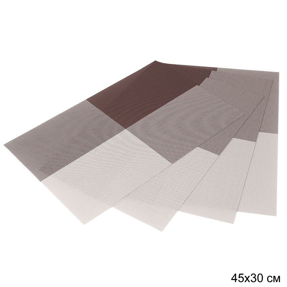 Салфетка полимерная для сервировки стола 4 штуки, 