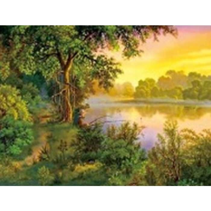 Алмазная мозаика на подрамнике 40x50 см, полное заполнение