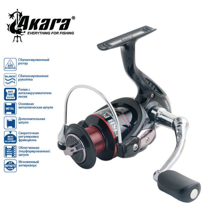 Катушка Akara Fish Point FPF2000 4+1 з/ш