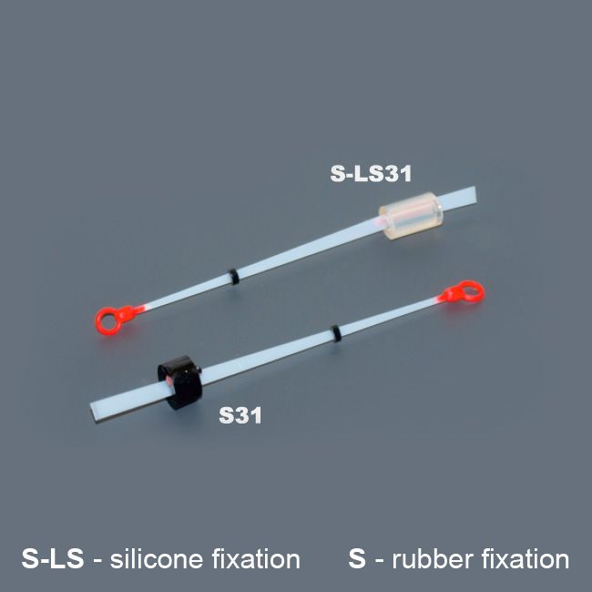 Кивок лавсановый на силиконе NOD S-LS31 (80 мм, жёсткость 0,25)